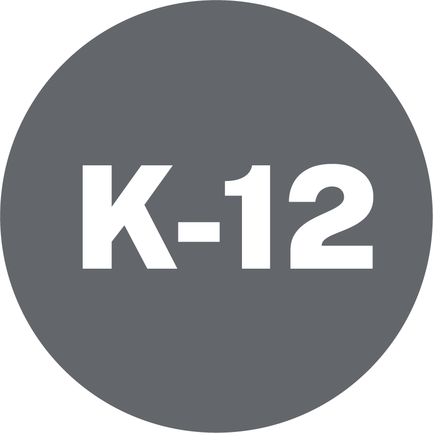 Icon - Specific text within a document applies only to elementary and secondary schools or students